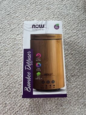 Bamboo Ultrasonic Diffuser - Natural Bamboo